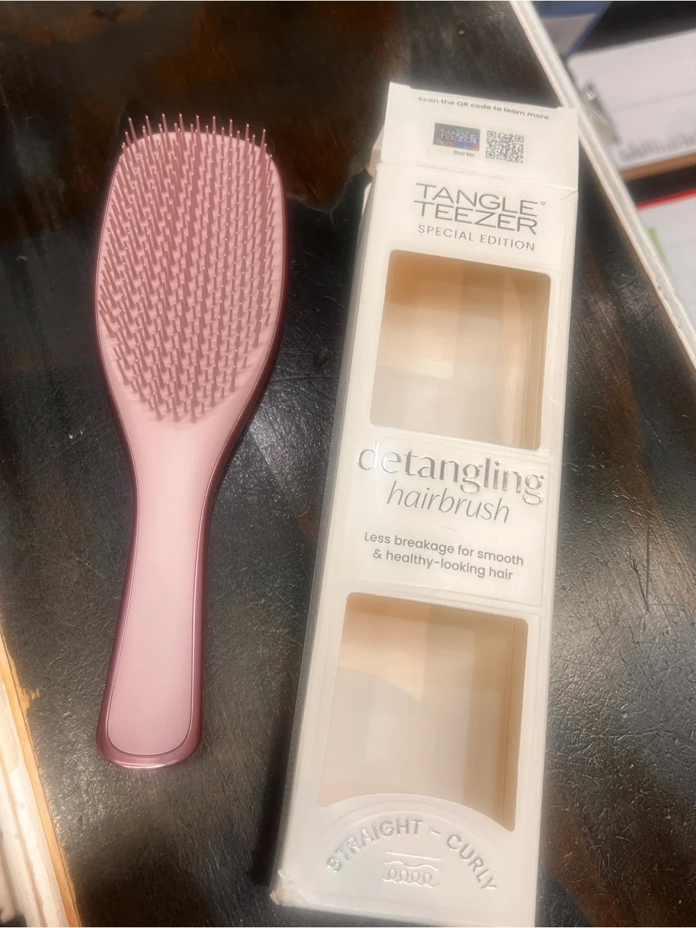 Special Edition Pink Detangling Hairbrush - Men Grooming